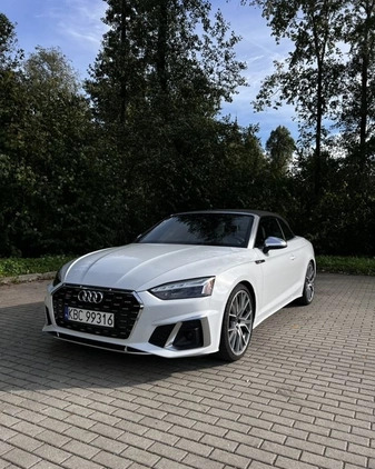 Audi S5 cena 209000 przebieg: 19500, rok produkcji 2021 z Stoczek Łukowski małe 191